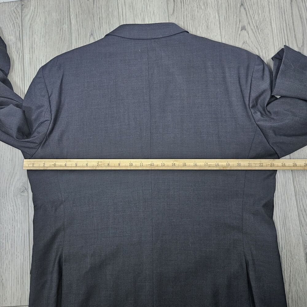 Kenneth Cole Dark Gray Awearness Extreme Slim Fit Sport Coat 46R Blazer Coat‎ - Picture 3 of 12